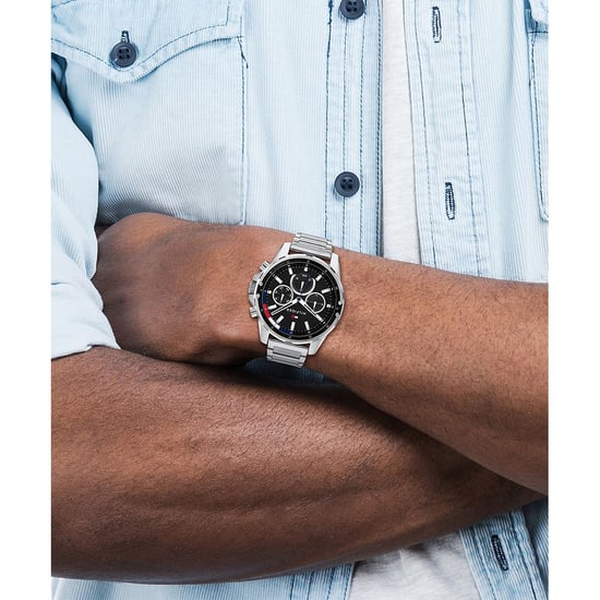 Tommy Hilfiger Mason reloj para hombre Plata 1791936 - Image 3