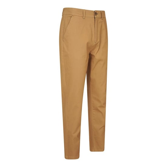 Mountain Warehouse Mens Woods Organic Cotton Chinos (Tan) - Image 4