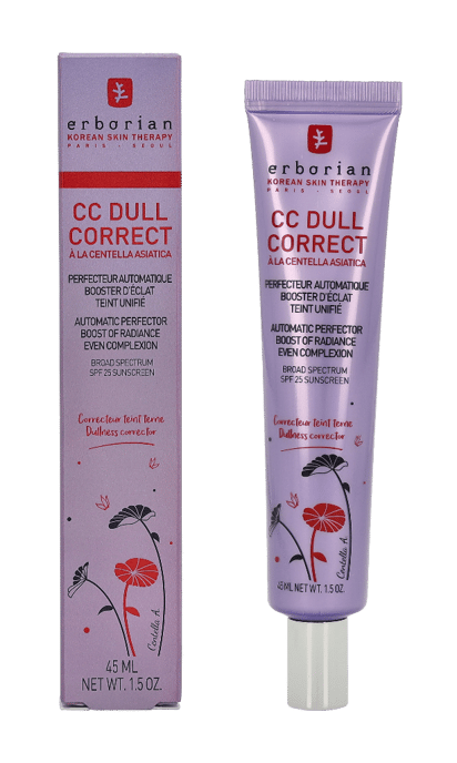 Erborian CC Dull Correct Sunscreen SPF25 45 ml - Image 1