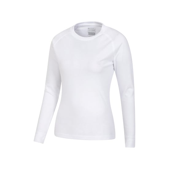 Mountain Warehouse Womens/Ladies Talus Long-Sleeved Top (White) - Image 3