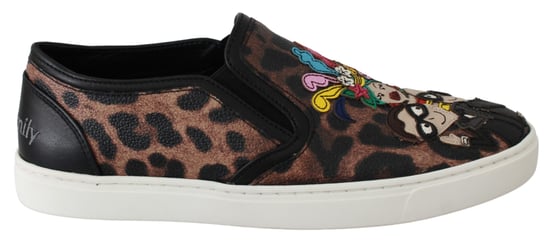 Mocasines de piel de leopardo para mujer Dolce & Gabbana #dgfamily - Image 1