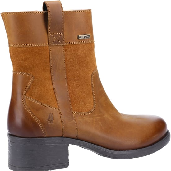 Hush Puppies Saskia Leather Women's Tan Boots - Image 2