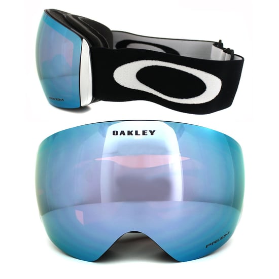 Gafas de esquí Oakley Flight Deck OO7050-20 Negro mate Prizm Sapphire Iridium - Image 2
