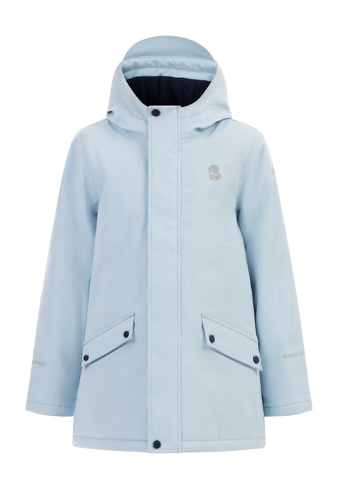 Schmuddelwedda Winter jacket Boys ice blue - Image 1