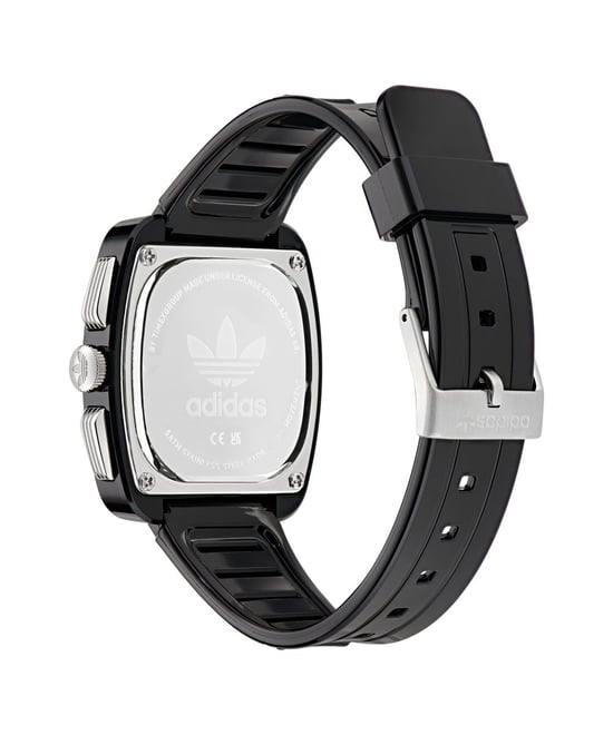 Adidas Originals Retro Wave Two Chrono Unisex's Black Watch AOSY24533 - Image 3