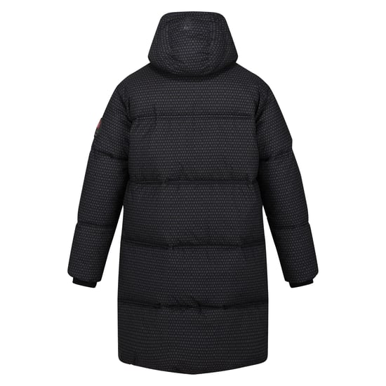 Regatta Mens Christian Lacroix Gordes Printed Padded Jacket (Black)