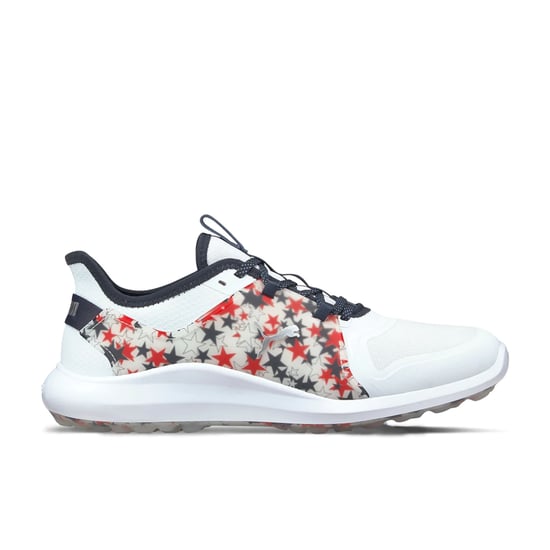 PUMA Ignite Fasten8 Golf Lace-Up White Synthetic Mens Trainers 194878 01