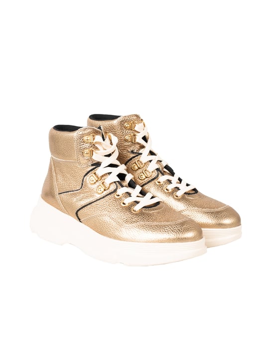 Geox Sneaker D Macaone B Mujer Dorado - Image 2