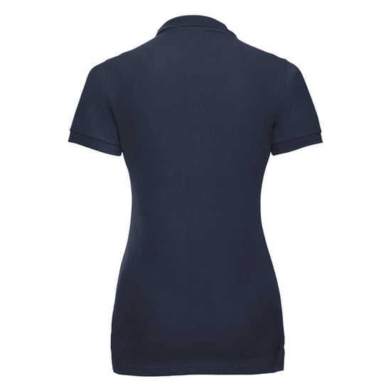 Russell Womens/Ladies Stretch Fitted Polo Shirt (French Navy) - Image 2