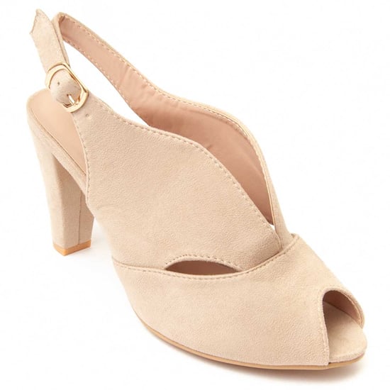 Sandalía de Tacón Montevita Brihel14 en Beige - Image 2