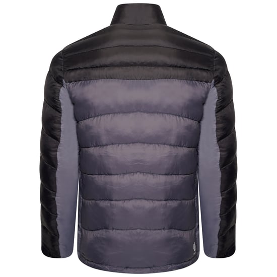 Dare 2B Mens Precipice Insulated Padded Jacket (Black/Ebony Grey)
