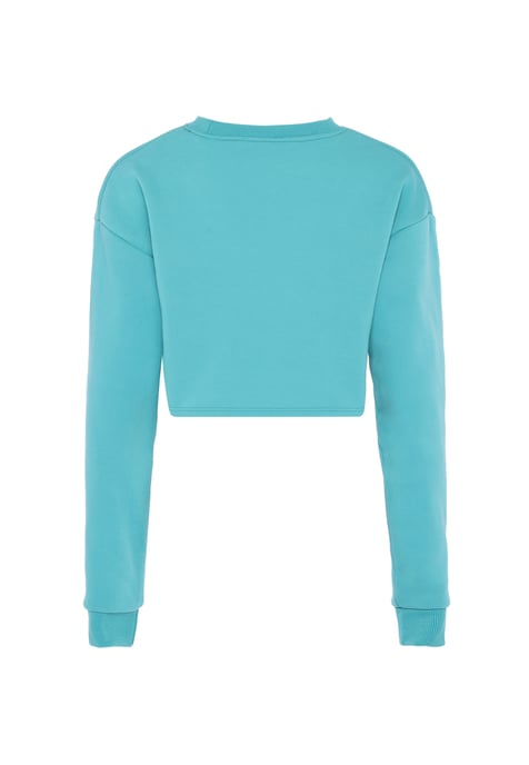 Mymo Sweatshirt women turquoise - Image 2