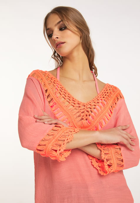 IZIA tunic with crochet part mahisha - Image 4