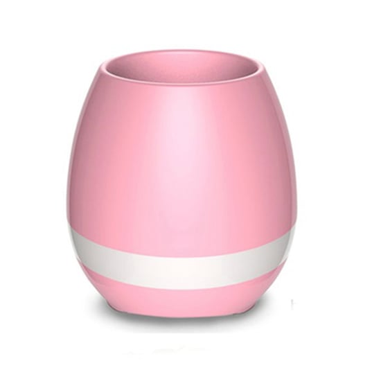 Debonair Music Flower Pot Speaker Pink - Image 1