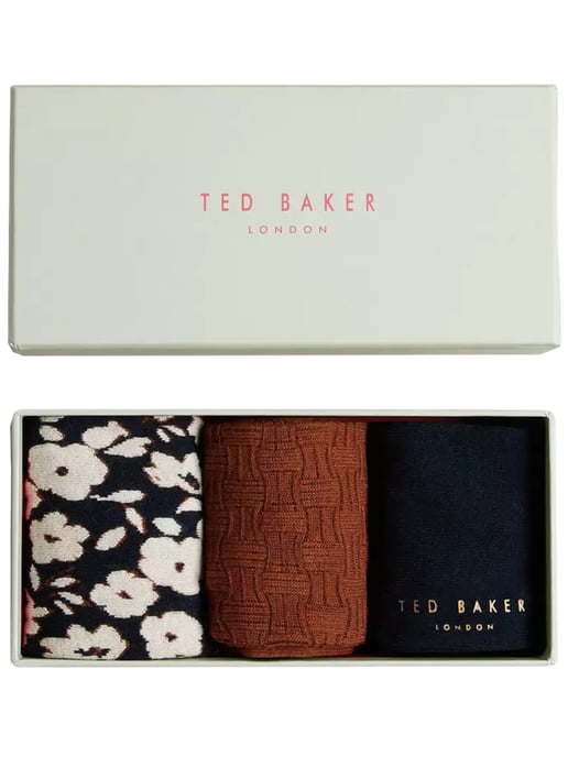 Set de regalo de 3 pares de calcetines Ted Baker para hombre - BECOOLS - Image 4