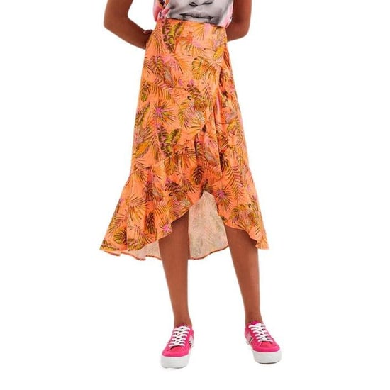 Falda Naranja Desigual para Mujer 346639 - Image 1