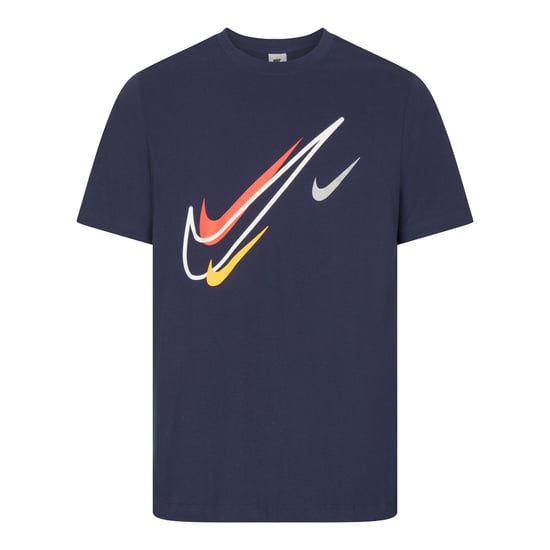 Nike Sportswear Men’s Swoosh Logo T-Shirt Navy - Image 1