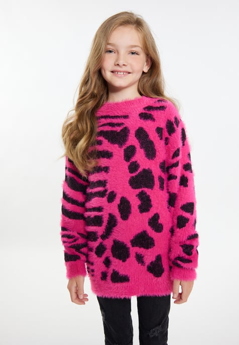 Mymo Knitted pullover Girls pink - Image 3