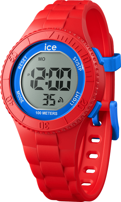Ice Watch Ice Digit - Red Blue Child's Red Watch 021276