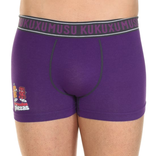 Thin elastic boxer and fabric adaptable to the body 87860 men