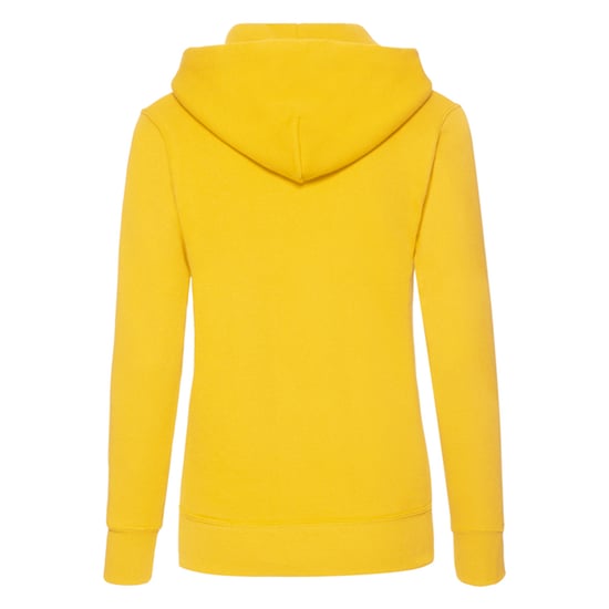 Fruit of the Loom Womens/Ladies Classic Hoodie (Sunflower) - Image 2