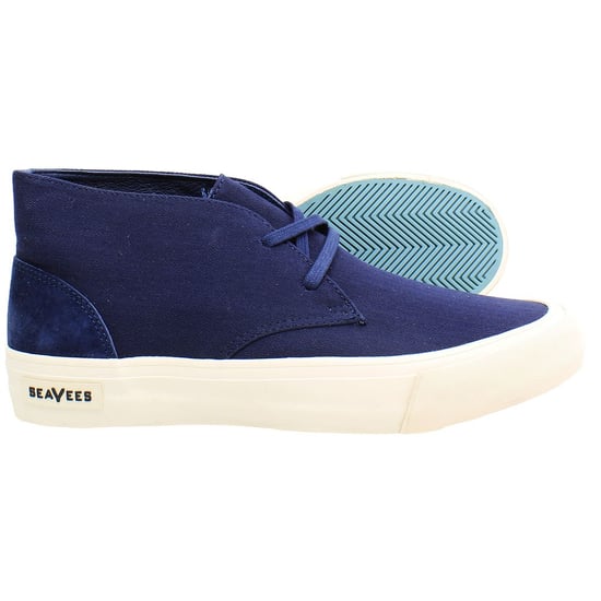 Botas para hombre Maslon Desert de Seavees en azul marino - Image 4