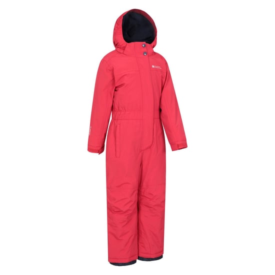 Mountain Warehouse Childrens/Kids Cloud All In One Waterproof Snowsuit (Active Red) - Image 3