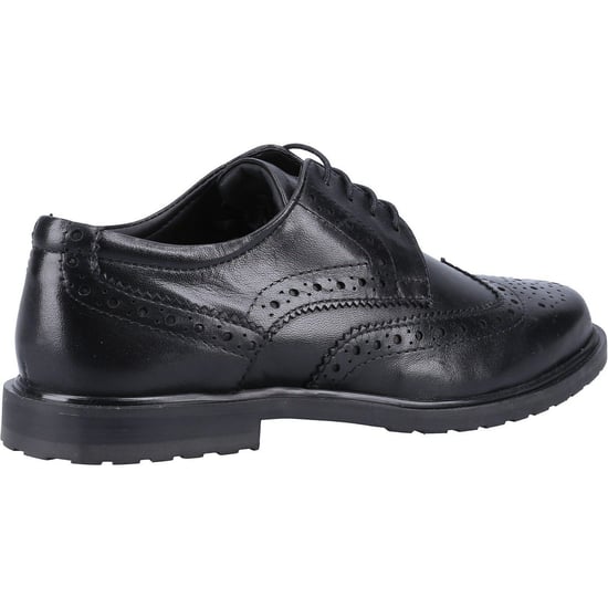 Hush Puppies Womens/Ladies Verity Leather Brogues (Black Patent)