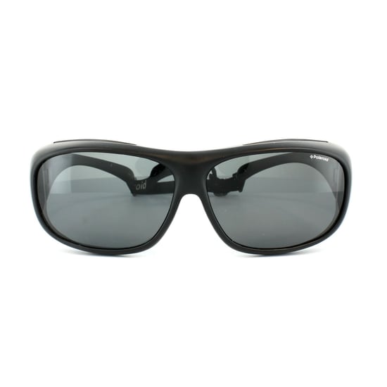 Polaroid Suncovers Wrap Unisex Black Grey Polarized Sunglasses