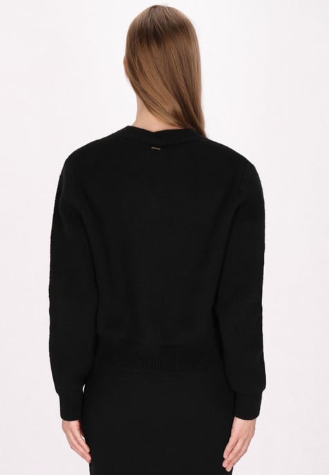 Dreimaster Cardigan women black - Image 4