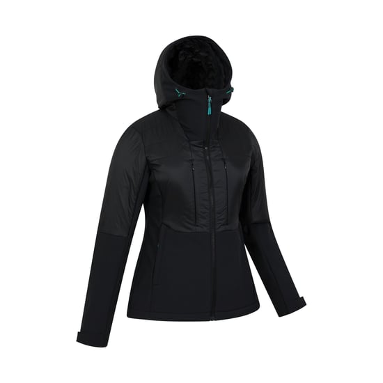 Mountain Warehouse Womens/Ladies Machina Hybrid Padded Jacket (Black) - Image 4