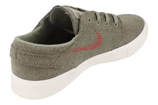 Nike Sb Zoom Janoski Flyleather Rm Mens Grey Trainers - Image 3
