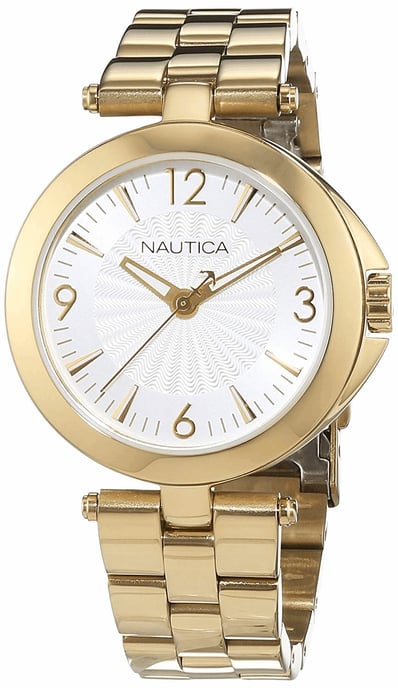 Nautica Reloj de mujer Cuarzo dorado - Image 1