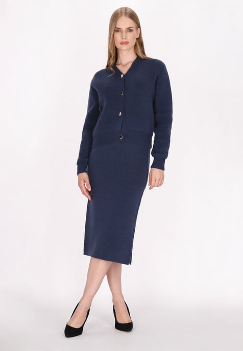 Dreimaster Cardigan women marine - Image 2