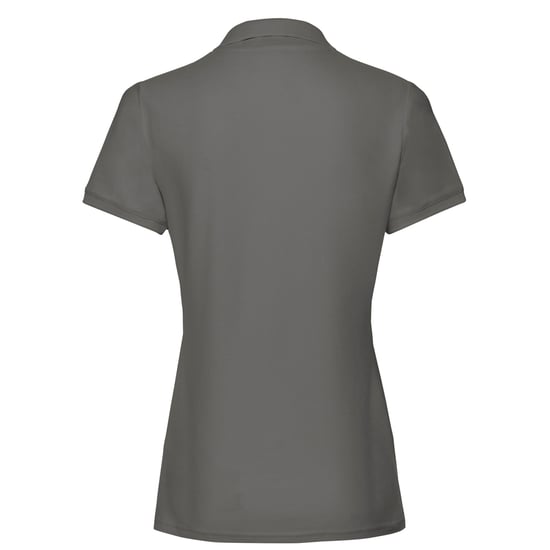 Fruit of the Loom Womens/Ladies Premium Polo Shirt (Light Graphite) - Image 2