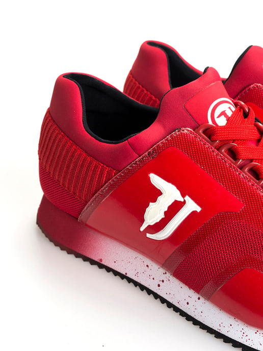 Trussardi Jeans Sneaker Hombre Rojo - Image 5