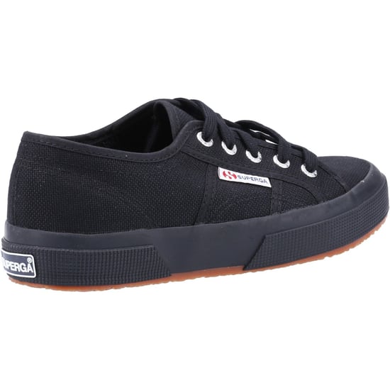 Superga 2750 Cotu Classic 100% Cotton Men's Full Black Trainers - Image 2