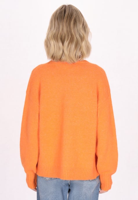 Mymo Cardigan women orange - Image 4
