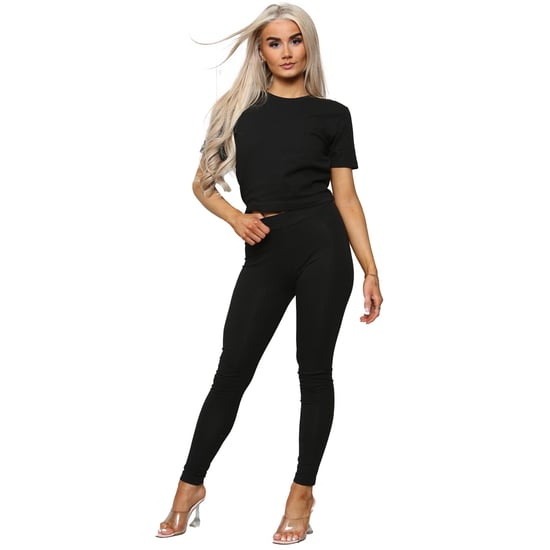 Kruze | Leggings elásticos para mujer - Negro - Image 4