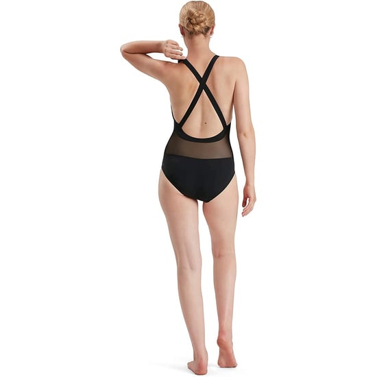 Speedo Womens/Ladies Power Eco Endurance+ One Piece Swimsuit (Black) - Image 2
