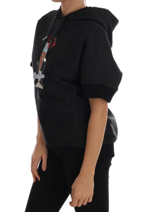 Sudadera con capucha de cristal Black Fairy Tale de Dolce & Gabbana - Image 2