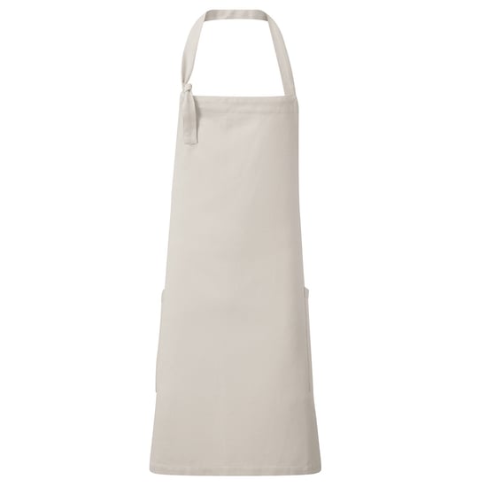 Premier Regenerate Sustainable Bibbed Apron (Natural) - Image 1
