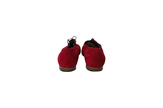 Manolo Blahnik Witney Brogues in Pink Suede - Image 4