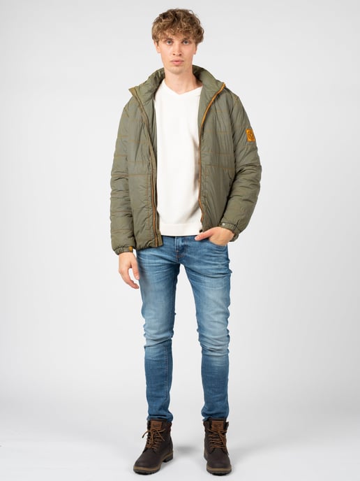 Guess Chaqueta del hombre amarillo, verde - Image 2