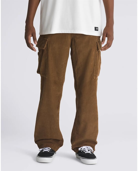 VANS Men’s Service Cargo Cord Loose Tapered Pants in Coffee Liqueur - Image 2