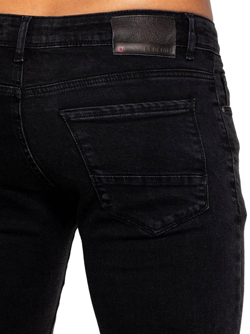 ETO | Vaqueros rectos para hombre - Negro - Image 4
