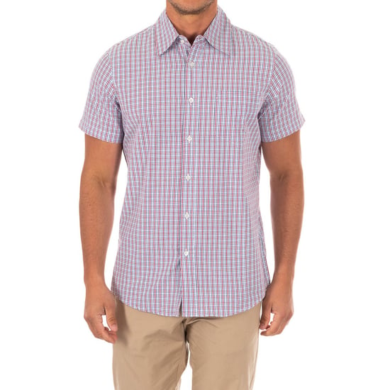 Short sleeve shirt with lapel collar AFH0030 man