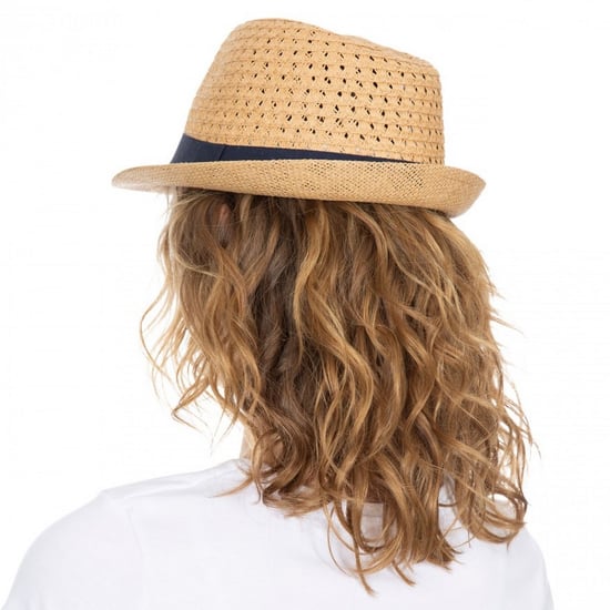 Trespass Womens/Ladies Trilby Straw Hat (Natural) - Image 2