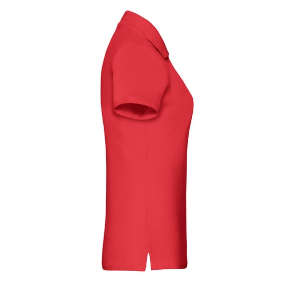 Fruit of the Loom Womens/Ladies Premium Polo Shirt (Red) - Image 3