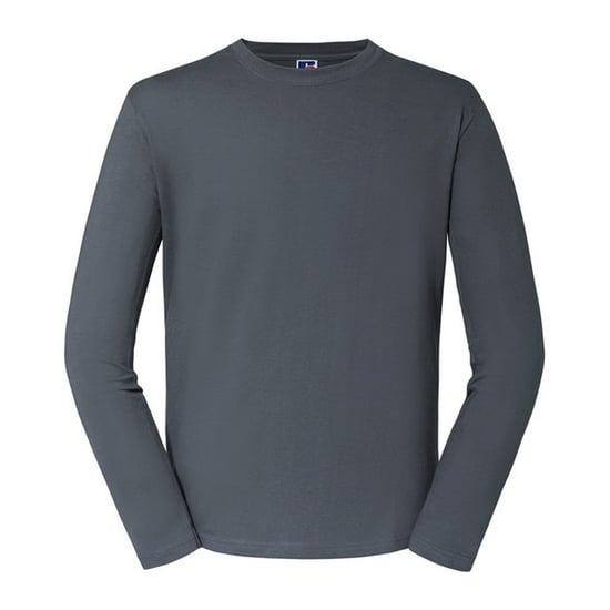 Russell Mens Classic Long-Sleeved T-Shirt (Convoy Grey) - Image 1